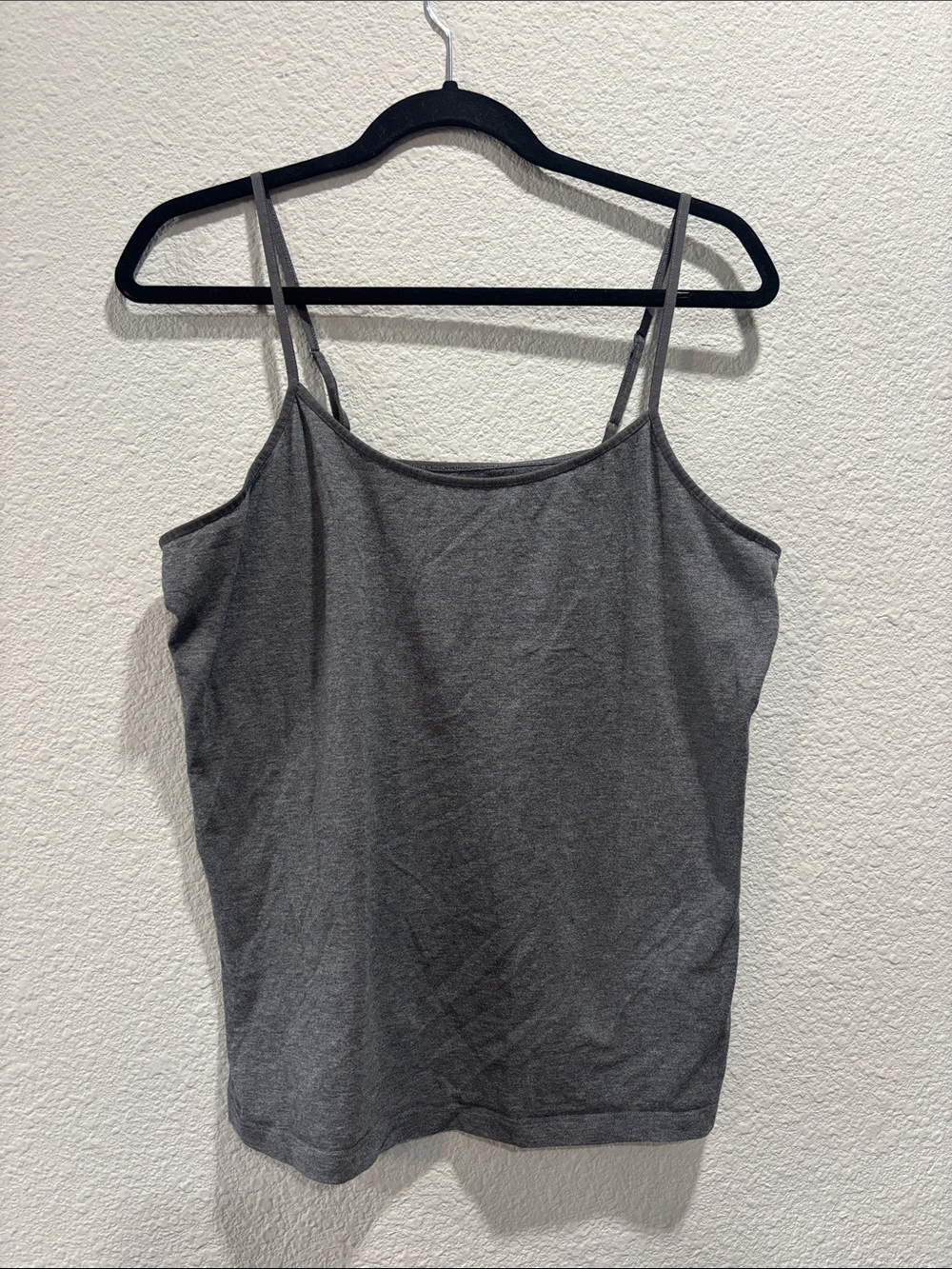 Time and Tru Grey Spaghetti Strap Camisole